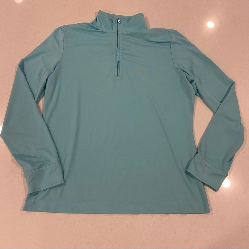 Callaway Women’s  Turquoise Long Sleeve Golf Shirt Size XL